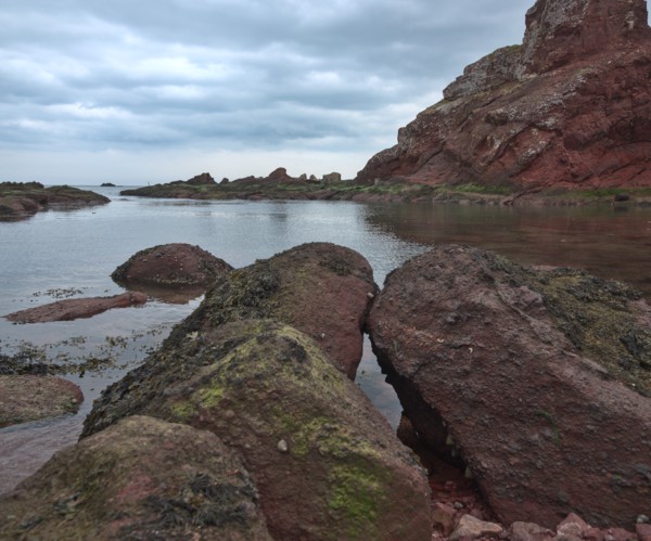 Kissing stones.<br><small>Dunbar, East Lothian, Scotland, UK</small><br><small>April 16, 2022</small>
